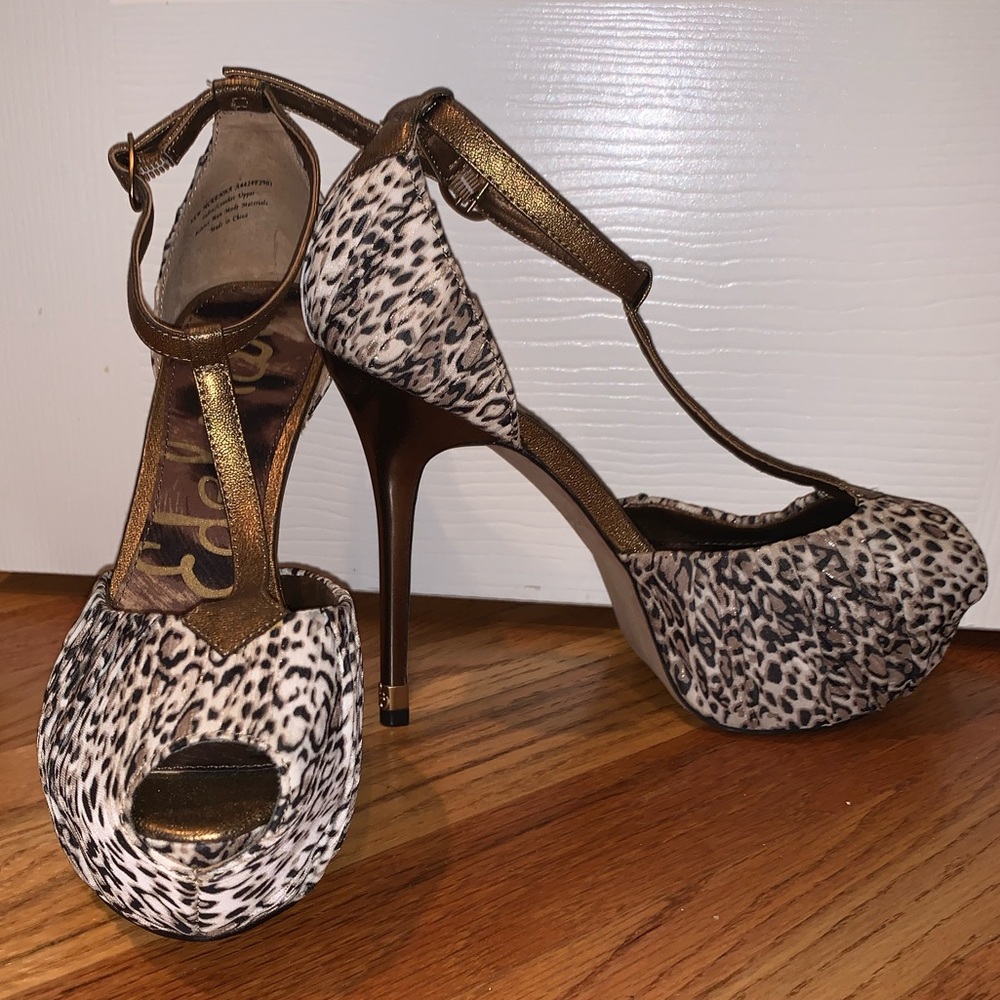 Cheetah print Sam Edelman Heels